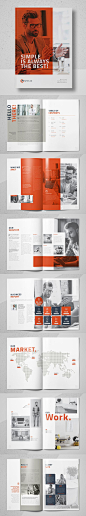 Equilux Brochure Template #annualreport #booklet #brochuredesign #brochuretemplates #fashioncatalog #catalogdesign: 