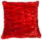 Rust Fur Throw Pillow - 24 eclectic pillows