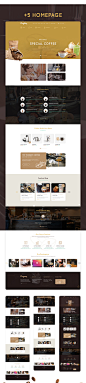 Despina - Coffee / Cake / Bakery PSD Template : Despina is a mega Coffee & Tea PSD theme for bakery, food, beverage, cake, cuisine, organic, sushi, coffee, pizza, tea, wine or restaurant & other food relevant businesses.It can be used for introduc