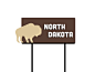 Roadshow Road Sign Series: North Dakota