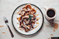早餐 法式吐司 食品 椰子 食品摄影 食品介绍