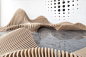 雕刻长椅/dEEP Architects_产品设计-石材体验网