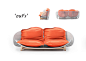 oufs精巧设计这款沙发值得一看| 全球最好的设计,尽在普象网 puxiang.com
