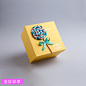 黄色棒棒糖创意礼品盒儿童玩具礼品盒包装盒节日礼品盒包装盒定制-淘宝网