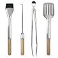 Steel Grilling Tool Set Of 4 by OXO