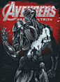 Avengers 2: Age of Ultron : "Avengers 2: Age of Ultron"Among the awesome highlights of Spring 2015 is that I had a great opportunity of taking part in the official Avengers: Age of Ultron Art Showcase presented by the Hero Complex Gallery inLos 