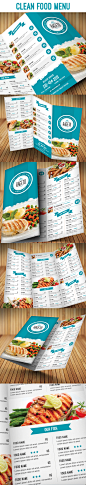 Psd Clean Food Menu : This PSD template is perfectly Suitable for Restaurant, Catering, Cafeteria etc. Easy to edit font, text, color, fully adobe Photoshop format.