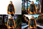 徒步旅行背包样机PSD模板下载 – 图渲拉-高品质设计素材分享平台
