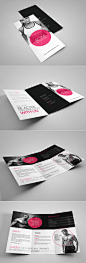 Fitness Tri Fold Brochure by ~24beyond on deviantART