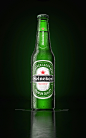 3D Heineken : Heineken packshot for a study, studio lightning and condensation effect as goals.3ds Max, Vray and Photoshop