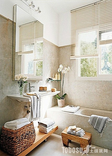 最新舒适阁楼浴室飘窗日式风格家装
