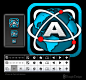 Icon & Interface: "Atomic Web Browser" a top-10 iOS app on the Behance Network