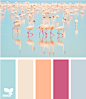 flamingo hues