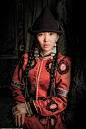 Pictured is a Shenehen Buryat girl from Hulun Buir, Inner Mongolia, North-East China. The Buryats traditionally hold a deep respect for the environment, due to their nomadic way of life