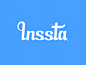 Inssta logo dribbble