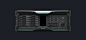 HUMPBACK WHALE - 4U MEDIA SERVER 1.0MAX : 这是一款拥有强大功率的媒体服务器，其面板上拥有大面积的散热通风口。产品的最低规格为4U。This is a powerful media server with large cooling vents on the panel. The minimum specification of the product is 4U.我赋予它海洋生物的灵魂，进一步提取仿生的设计元素。I gave it the soul of mari