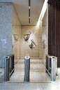 Entrance Corridor at China Square Central, Singapore by DP Design: 