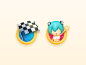 Icons for Racing Game