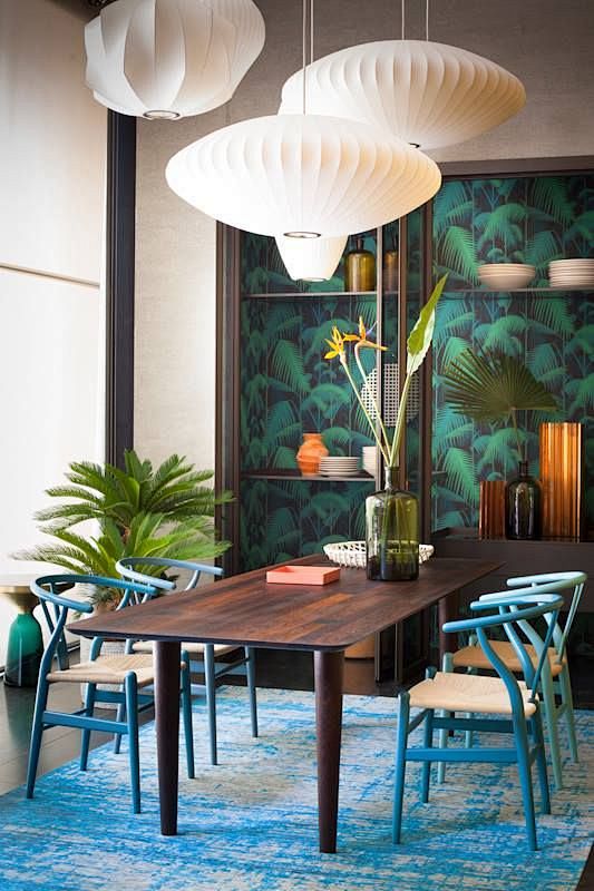 jungle dining room |...