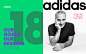 New Logo and Identity for Adidas by EIGA