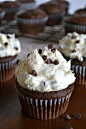 Chocolate Cupcakes with Chocolate Chip Frosting