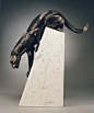 "Panther" - sculpture by ROSETTA: 