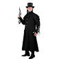 Empire Gentleman's Steampunk Coat : This gentlemans steampunk coat is great to wear to costume parties or a steampunk conventions. Features full pockets and antique silver buttons.