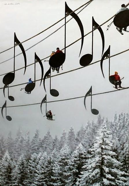 Musical Ski Lift, Fr...
