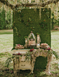 甜品桌+来自：婚礼时光——关注婚礼的一切，分享最美好的时光。#甜品桌# #森系#