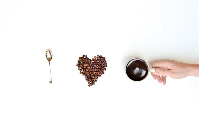 love, beans, caffein...