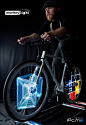 酷玩意儿！创意自行车车轮 LED 动画灯，骑车也有无限乐趣！via ipc.me