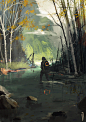 Leisure day, Ismail Inceoglu : Super Quick Daily <br/>________ <br/>You know what to do if you want. <br/><a class="text-meta meta-link" rel="nofollow" href="https://www.artstation.com/artist/seventeenth"