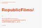 韩国republic films品牌VI设计 - 韩国平面广告 - 韩国设计网