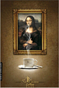 咖啡创意设计海报，(⊙v⊙)嗯我喜欢