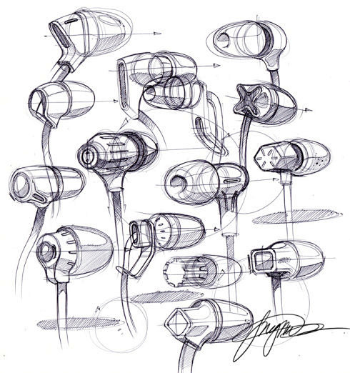 [转载]工业设计速写
