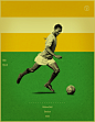 Didi Sweden 1958 world cup fifa golden ball winner poster illustation
