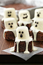 Spooky Boo Brownies