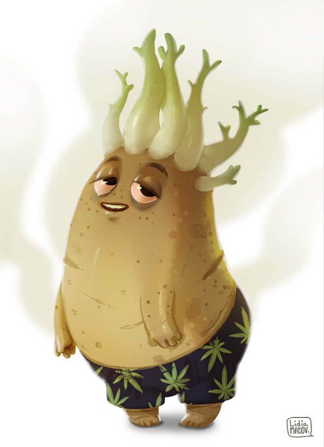 Veggies in Underwear...