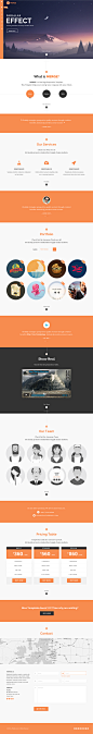 Merge - Multipurpose Single Page PSD Theme