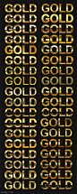 100+ 新款金色黄金金属质感文字样式