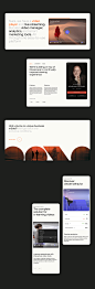 black brand identity Platform Startup UI video branding  Figma visual identity Web Design 