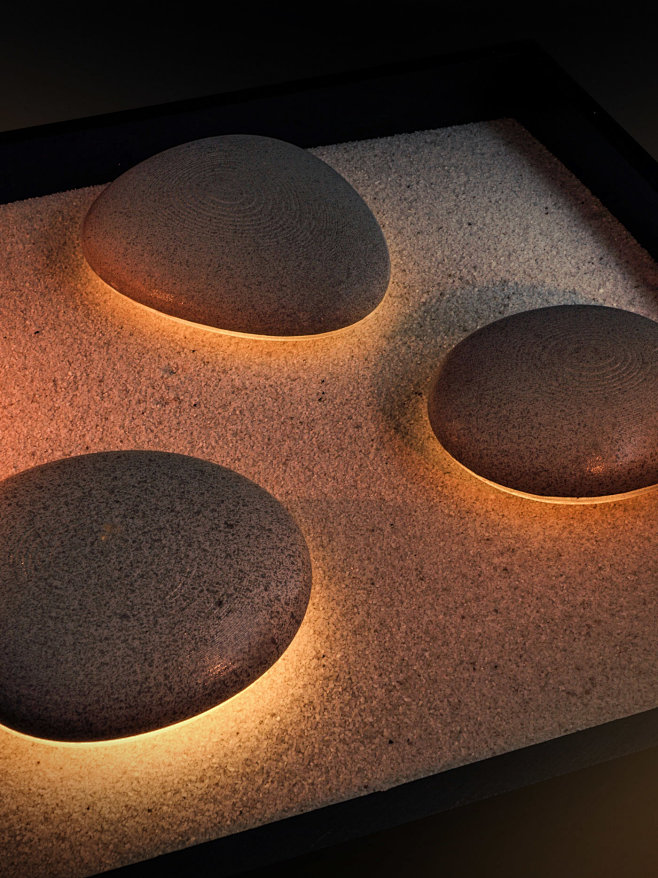 Zen Stone Lights Con...