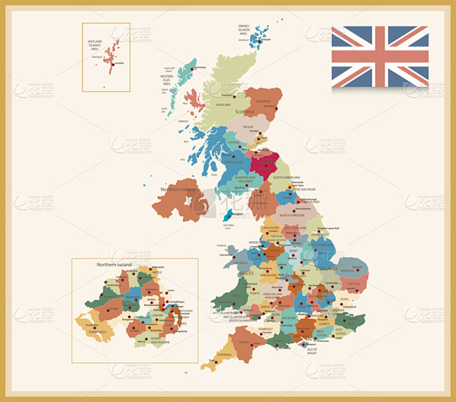 英国,彩色图片,威尔士,欧洲,古老的,乌...