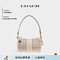 COACH/蔻驰女士经典标志老花SWINGER 20号单肩包腋下包-tmall.com天猫