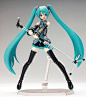 初音未来手办miku figma014可动q版换脸粘土公仔人偶摆件模型国产-淘宝网