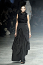 Rick Owens Spring/Summer 2011 Ready-To-Wear : Very beautiful with influences of the Orient