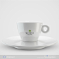 品牌茶杯Cup智能贴图 杯身vi形象展示psd模版 设计提案神器#005-淘宝网