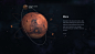 SPACE ADVISOR : Space Advisor is an interactive web experience that guides your travel to space, i.e. from Earth to Moon to Mars. Based on actual facts and using content from the television documentary “Beyond Earth: The Beginning of Newspace”, the platfo