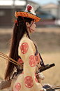Yabusame,?Japanese ritual mounted archery@北坤人素材