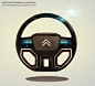 Steering Wheel Design Concept Sketches 2 : Steering Wheel Design Sketches